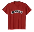 Bradley Illinois Varsity Red T-Shirt - Streetwear Style for Adults - T-Shirt, Sweatshirt, Hoodie