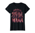 Proud Baseball Mama Baseball Moms T-Shirt - Custom Art Print Men Women - T-Shirt, Sweatshirt, Hoodie