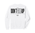Fitness Y2K Gym Training Back Sweatshirt - Minimalist Print for Adults - T-Shirt, Sweatshirt, Hoodie