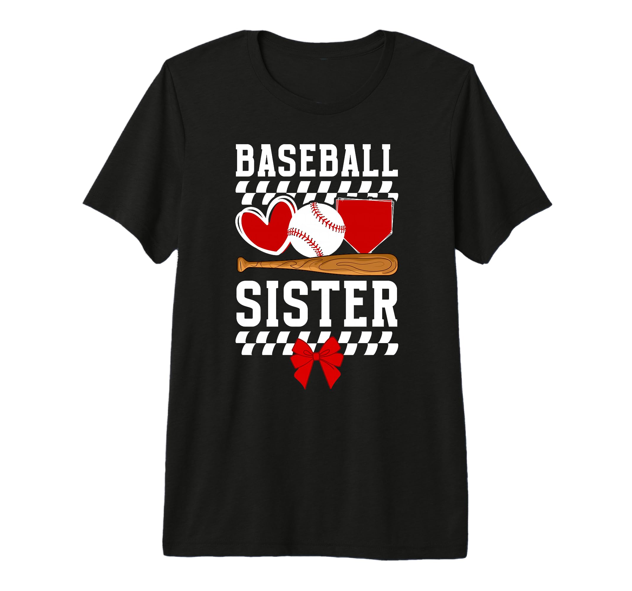 Baseball Sister Baseball Player Baseball T-Shirt - Graphic Print Unisex - T-Shirt, Sweatshirt, Hoodie