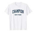 Champion New York Ny Athletic Sports T-Shirt - Aesthetic Graphic Unisex - T-Shirt, Sweatshirt, Hoodie