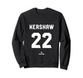 Clayton Kershaw 22 Los Angeles Mlbpa Sweatshirt - Unique Graphic Men Women - T-Shirt, Sweatshirt, Hoodie