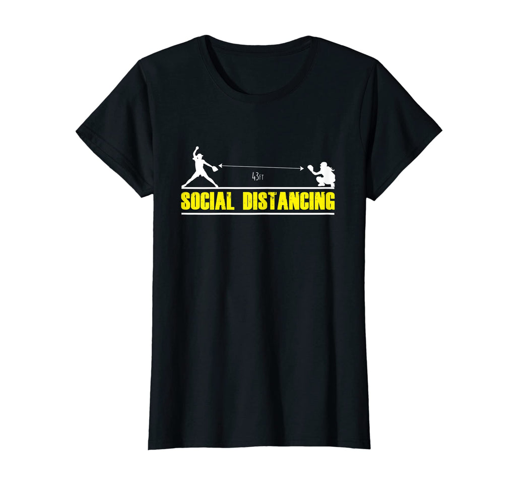 Womens Catcher Pitcher Baseball T-Shirt - Trendy Graphic Men Women - T-Shirt, Sweatshirt, Hoodie