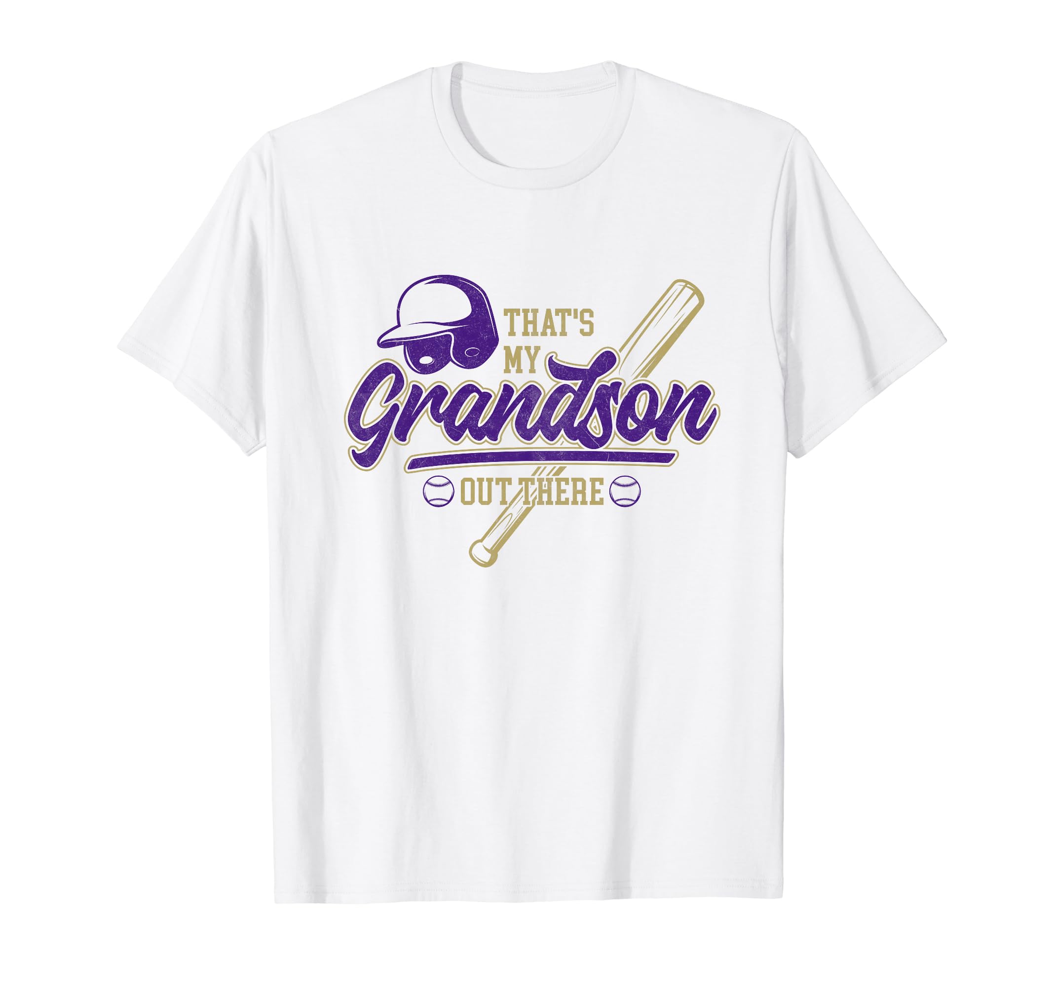 Grandma Grandpa Baseball Thats My T-Shirt - Minimalist Print for Adults - T-Shirt, Sweatshirt, Hoodie