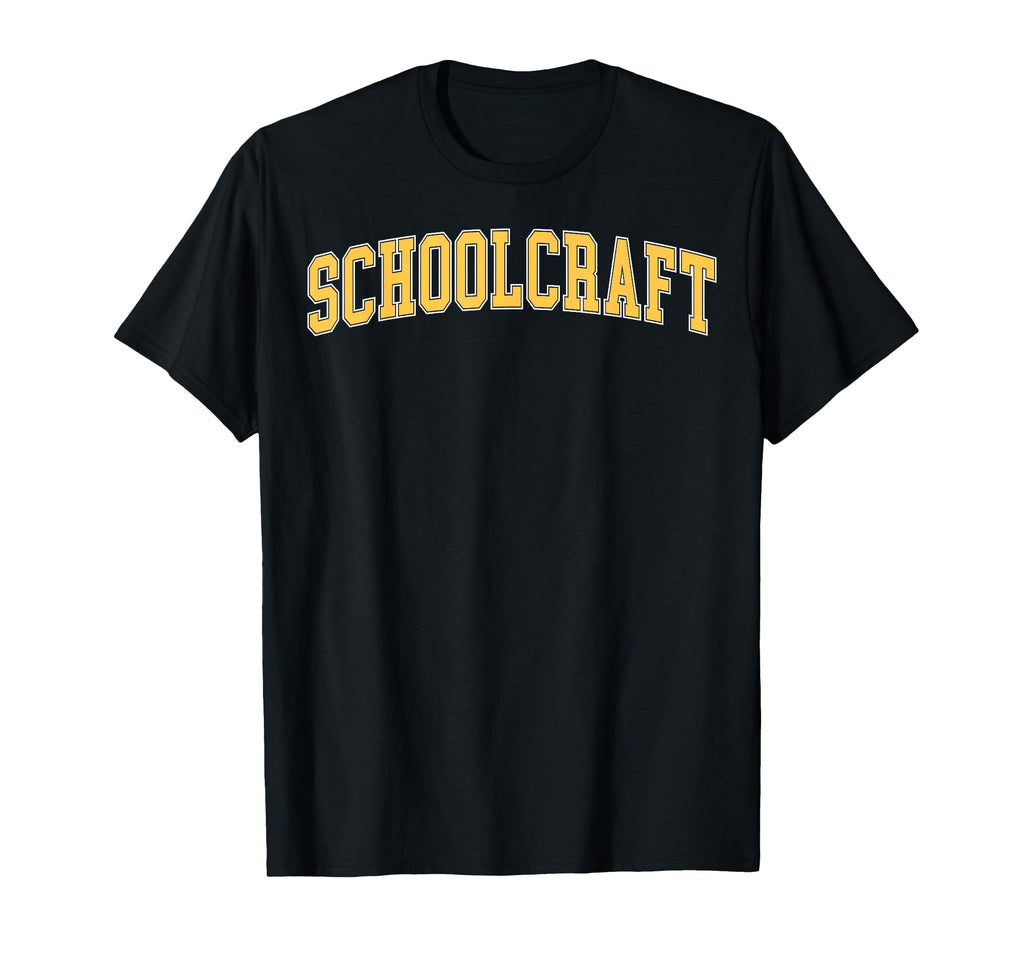 Personalized Schoolcraft Name Arch T-Shirt - Fun Novelty Design Men Women - T-Shirt, Sweatshirt, Hoodie
