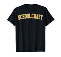 Personalized Schoolcraft Name Arch T-Shirt - Fun Novelty Design Men Women - T-Shirt, Sweatshirt, Hoodie