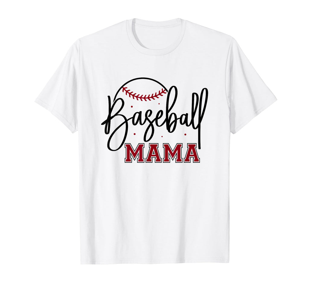 Baseball Mama Sports Baseball Mom T-Shirt - Aesthetic Graphic Unisex - T-Shirt, Sweatshirt, Hoodie