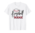 Baseball Mama Sports Baseball Mom T-Shirt - Aesthetic Graphic Unisex - T-Shirt, Sweatshirt, Hoodie