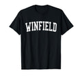 Winfield Ks Distressed White Varsity T-Shirt - Streetwear Style Unisex - T-Shirt, Sweatshirt, Hoodie