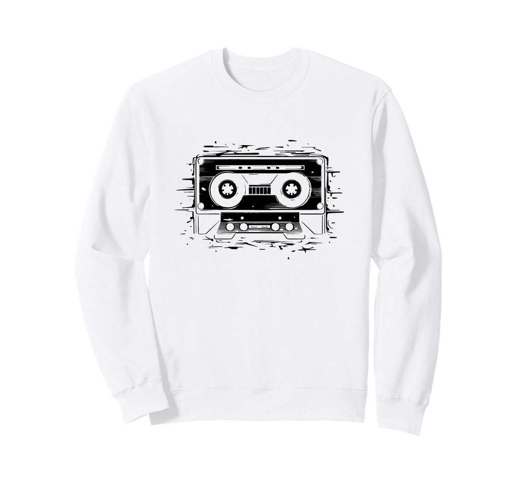 Music Cassette Tape Enthusiast Sweatshirt - Streetwear Style Unisex - T-Shirt, Sweatshirt, Hoodie