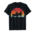 Kayaking Sunset T-Shirt - Graphic Print Men Women - T-Shirt, Sweatshirt, Hoodie