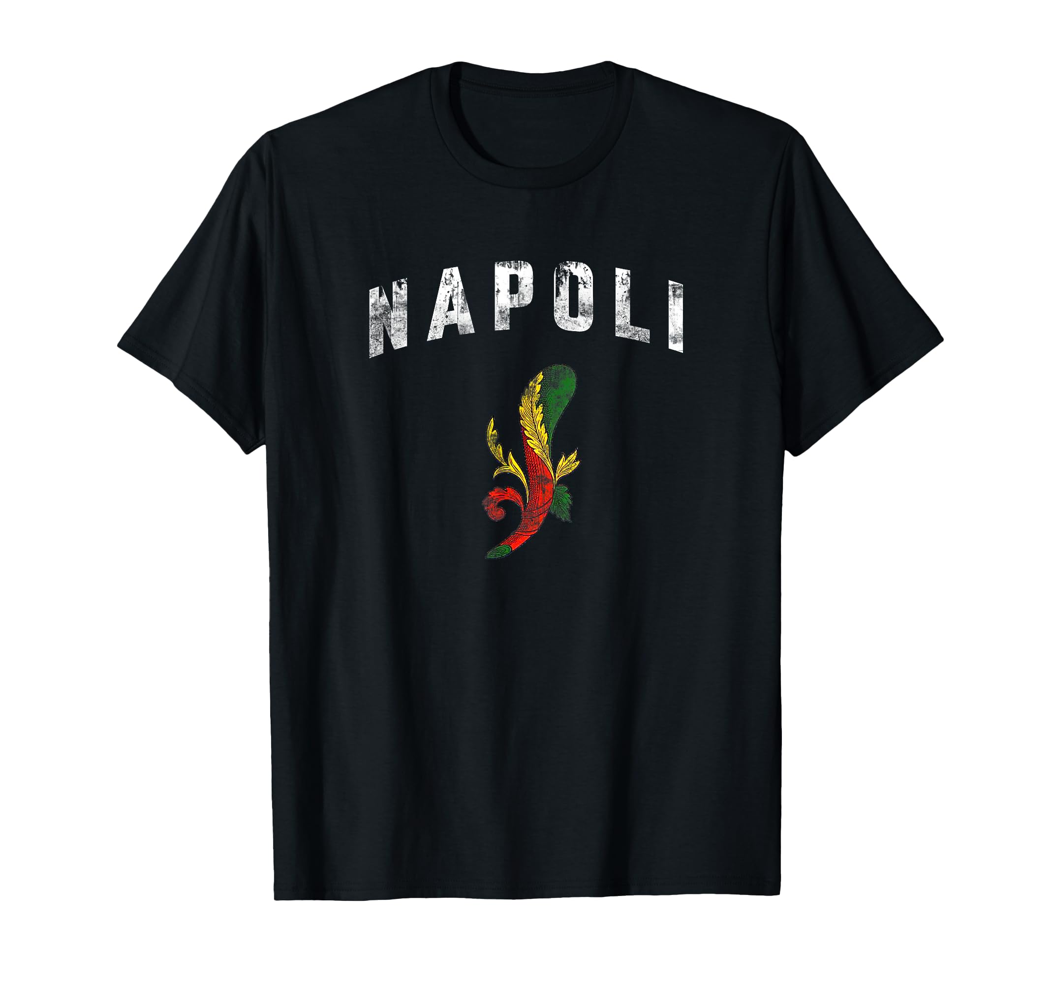 Napoli Naples Italy Faded T-Shirt - Novelty Apparel Unisex - T-Shirt, Sweatshirt, Hoodie