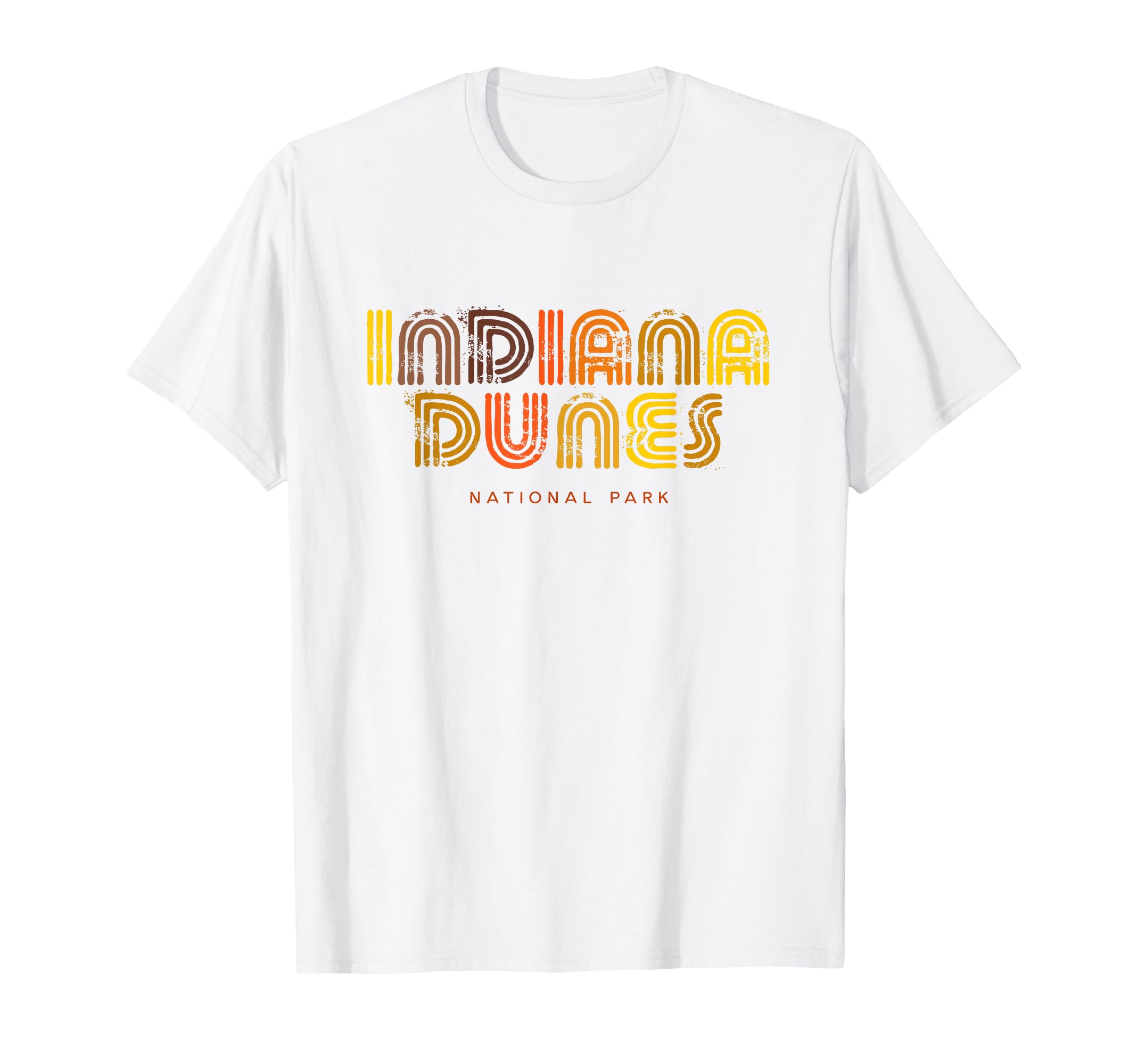 Indiana Dunes National Park 70S 80S T-Shirt - Novelty Apparel for Adults - T-Shirt, Sweatshirt, Hoodie