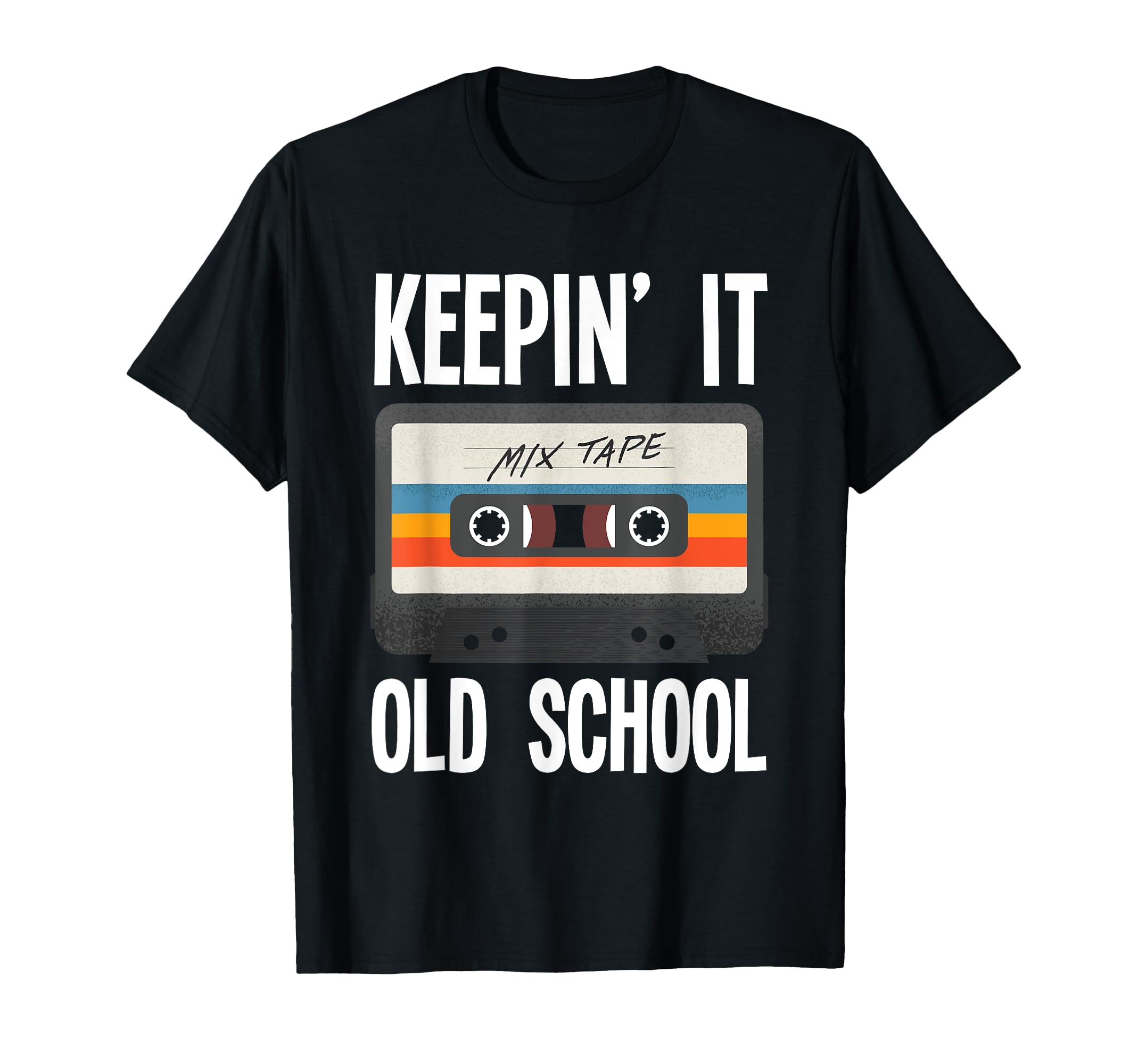 Hip Hop Music Old School Cassette T-Shirt - Custom Art Print for Adults - T-Shirt, Sweatshirt, Hoodie