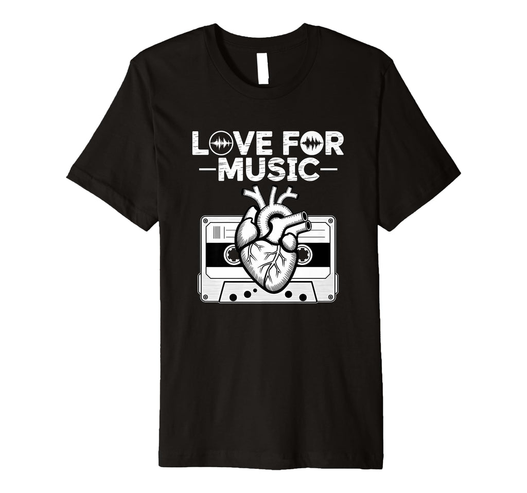 Hiphop Love Music Old School Beats T-Shirt - Unique Graphic Men Women - T-Shirt, Sweatshirt, Hoodie