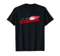 Cincinnati Baseball City Skyline T-Shirt - Custom Art Print for Adults - T-Shirt, Sweatshirt, Hoodie