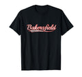 Bakersfield Varsity Distressed T-Shirt - Fun Novelty Design Unisex - T-Shirt, Sweatshirt, Hoodie
