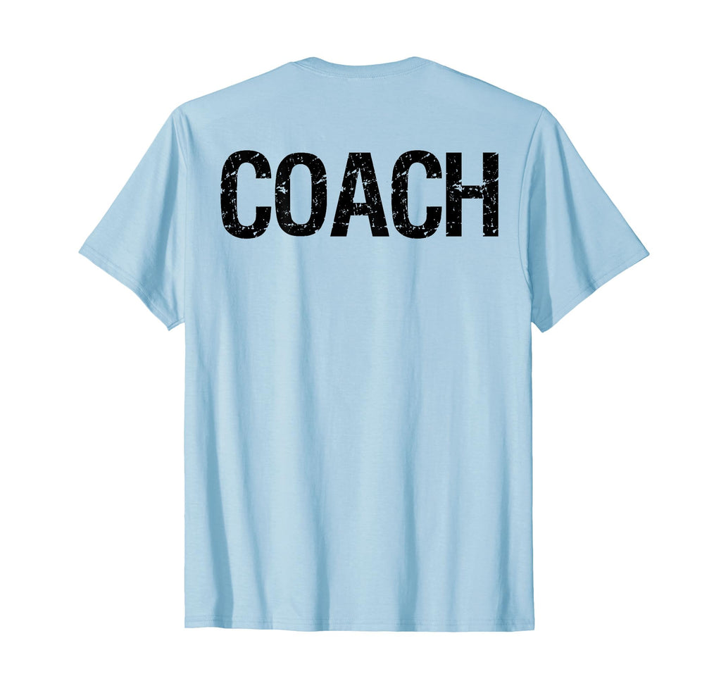 Coach Back Coaches Soccer Baseball T-Shirt - Aesthetic Graphic for Adults - T-Shirt, Sweatshirt, Hoodie