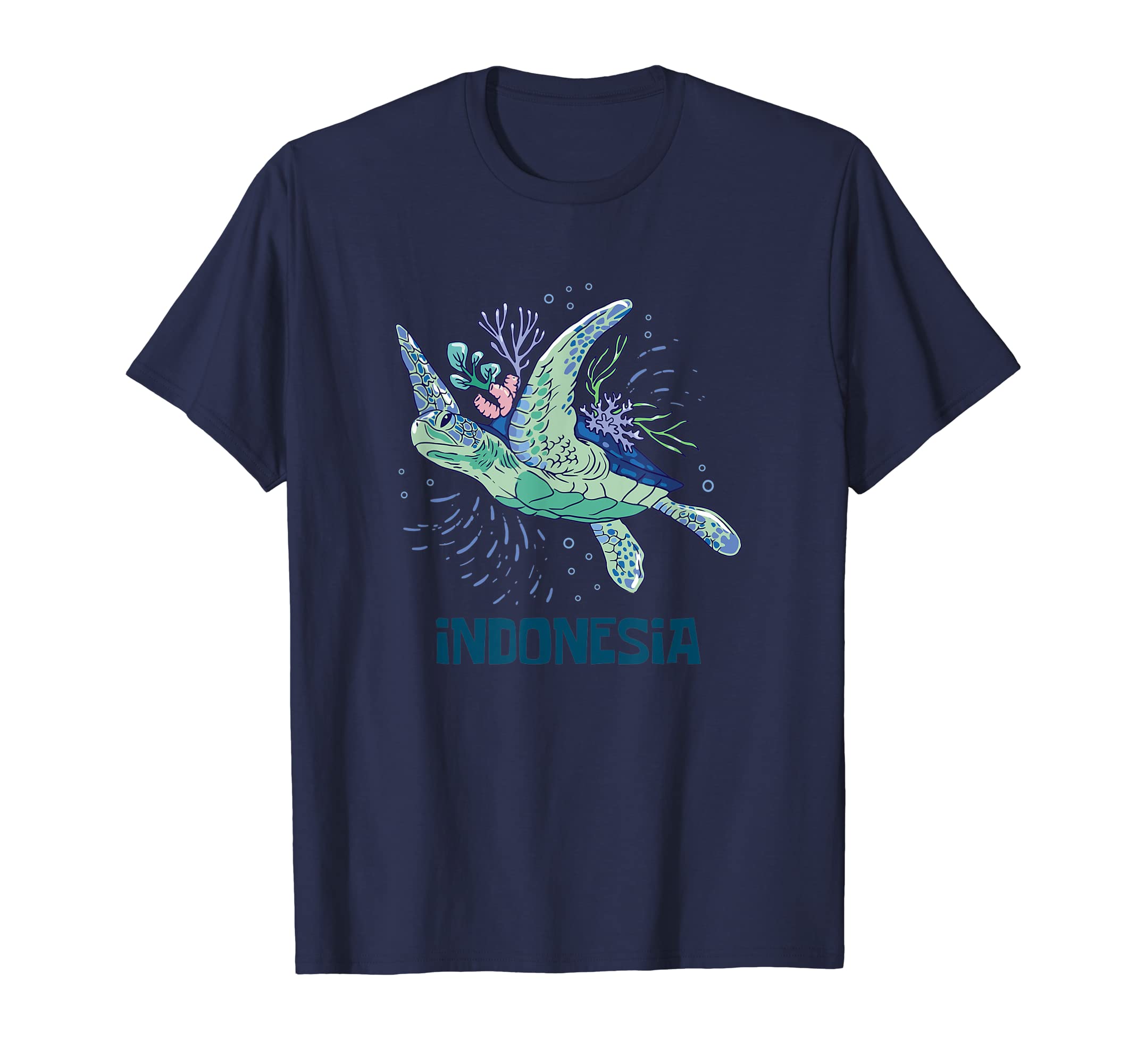 Sea Turtle Indonesia Vacation Boho T-Shirt - Graphic Print for Adults - T-Shirt, Sweatshirt, Hoodie