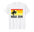 Maui 2019 Souvenir Distressed T-Shirt - Aesthetic Graphic Men Women - T-Shirt, Sweatshirt, Hoodie