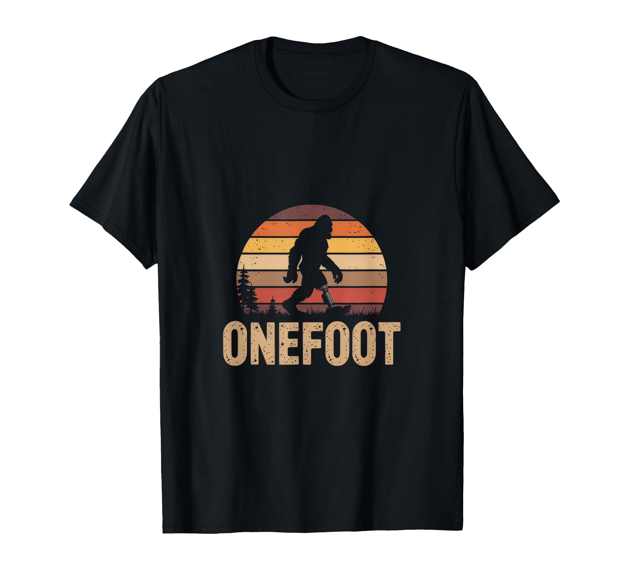 Onefoot Prosthetic Leg Amputee Recovery T-Shirt - Graphic Print for Adults - T-Shirt, Sweatshirt, Hoodie
