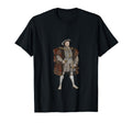 King Henry Viii Portrait Distressed T-Shirt - Streetwear Style Men Women - T-Shirt, Sweatshirt, Hoodie