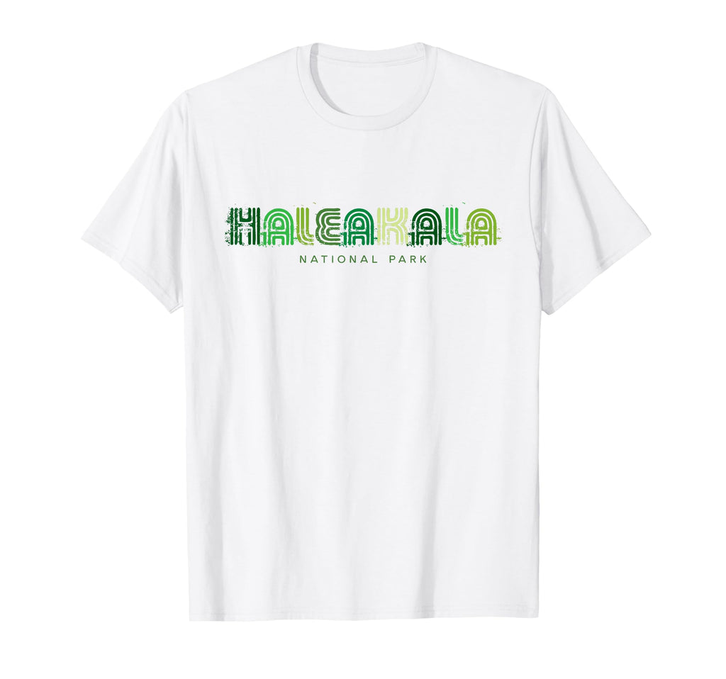 Haleakala National Park 70S 80S Type T-Shirt - Custom Art Print Unisex - T-Shirt, Sweatshirt, Hoodie