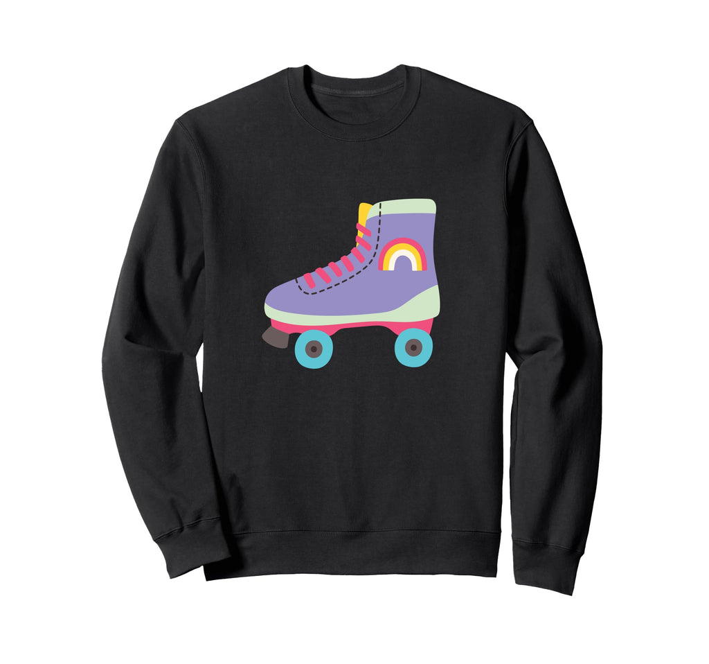 Colorful Roller Skate Art Sweatshirt - Minimalist Print Unisex - T-Shirt, Sweatshirt, Hoodie