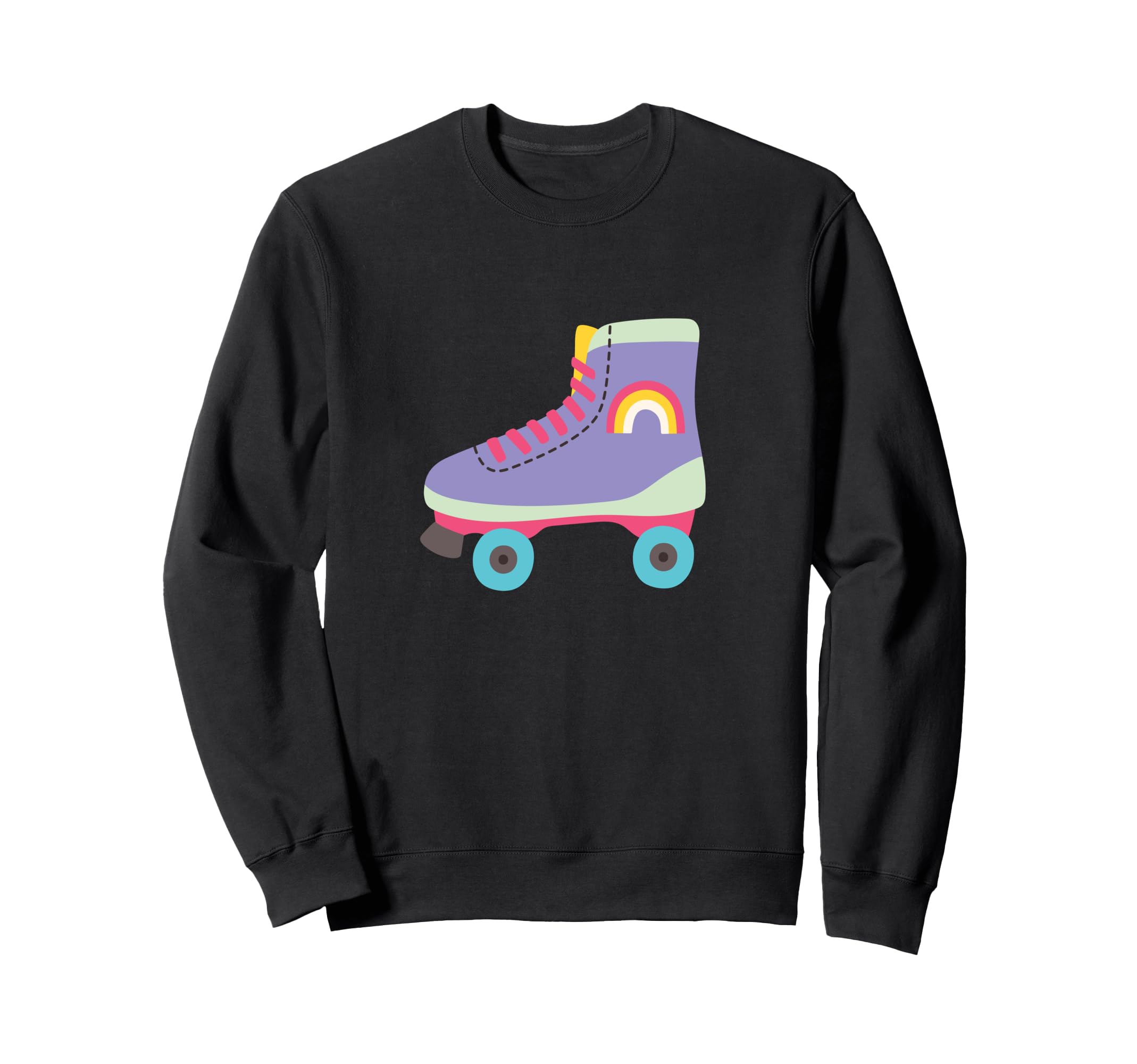 Colorful Roller Skate Art Sweatshirt - Minimalist Print Unisex - T-Shirt, Sweatshirt, Hoodie