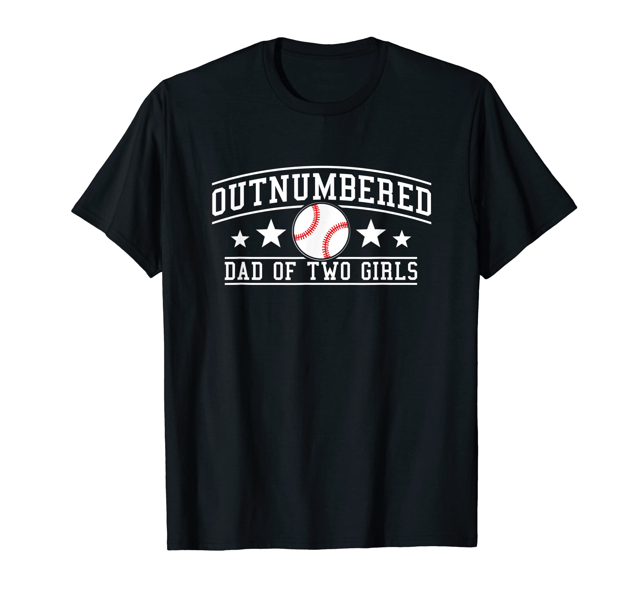 Mens Outnumbered Baseball Softball T T-Shirt - Custom Art Print Men Women - T-Shirt, Sweatshirt, Hoodie