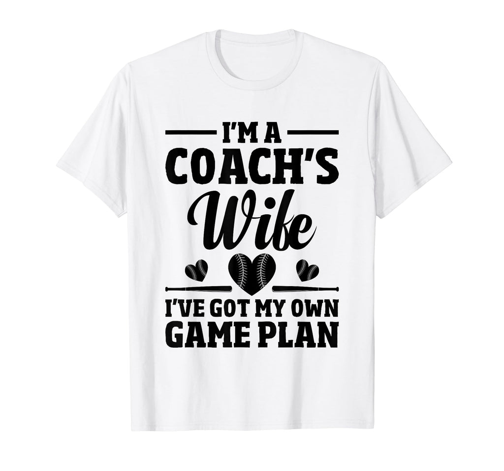 Im Coach Wife Ive Got My Own Game T-Shirt - Casual Everyday Wear Men Women - T-Shirt, Sweatshirt, Hoodie