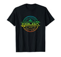 Koloa Surf Multicolor Lightweight T-Shirt - Fun Novelty Design for Adults - T-Shirt, Sweatshirt, Hoodie