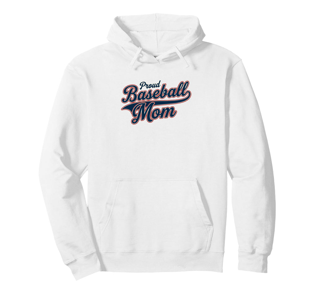 Baseball Mom Hoodie - Novelty Apparel Unisex - T-Shirt, Sweatshirt, Hoodie
