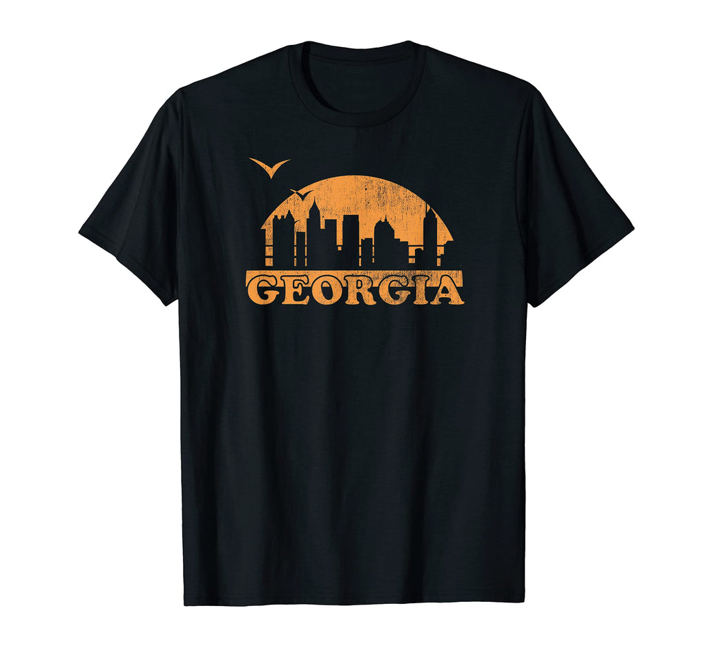 Georgia 70S 80S Sunrise Ga T-Shirt - Casual Everyday Wear Men Women - T-Shirt, Sweatshirt, Hoodie