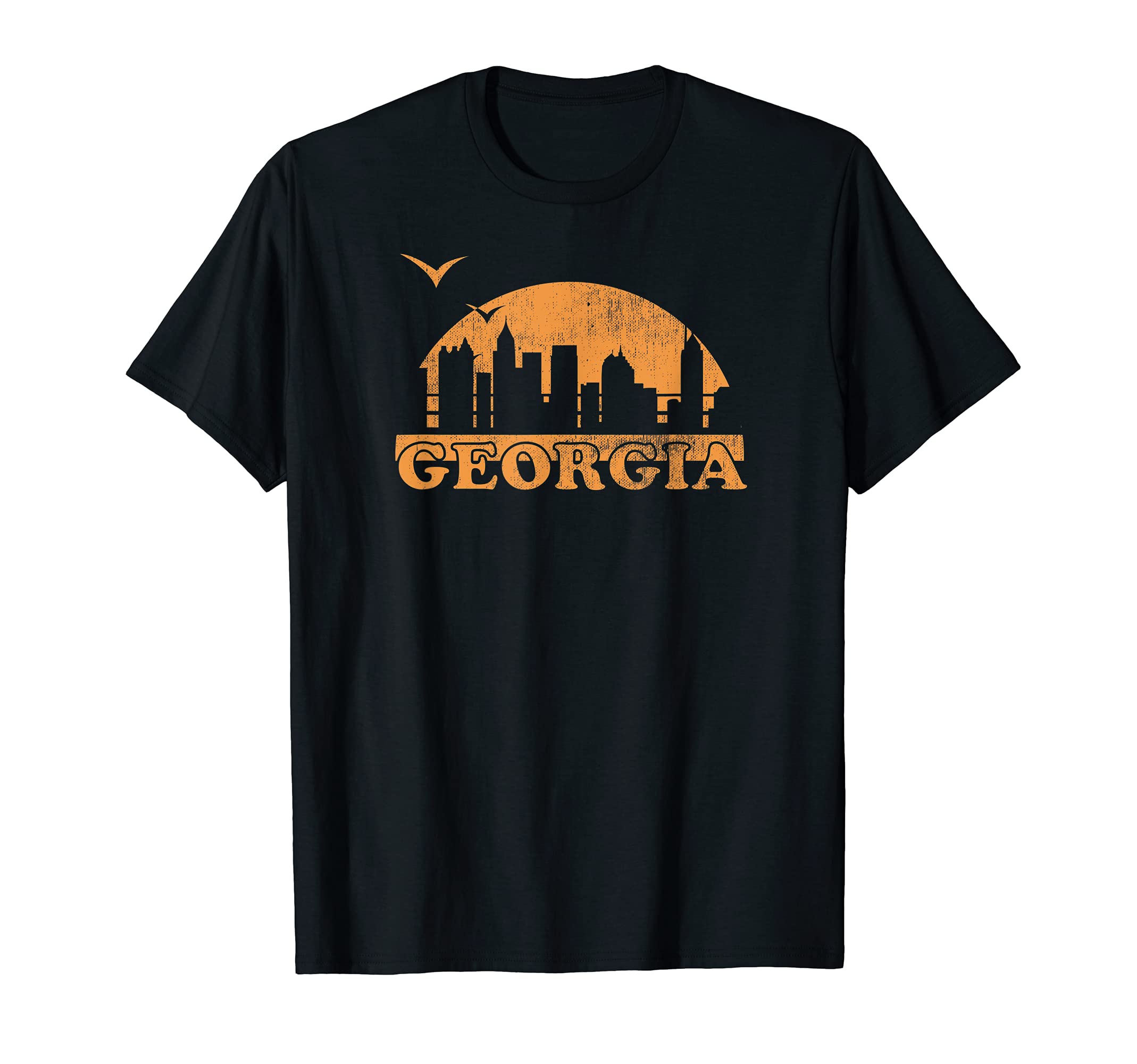 Georgia 70S 80S Sunrise Ga T-Shirt - Casual Everyday Wear Men Women - T-Shirt, Sweatshirt, Hoodie