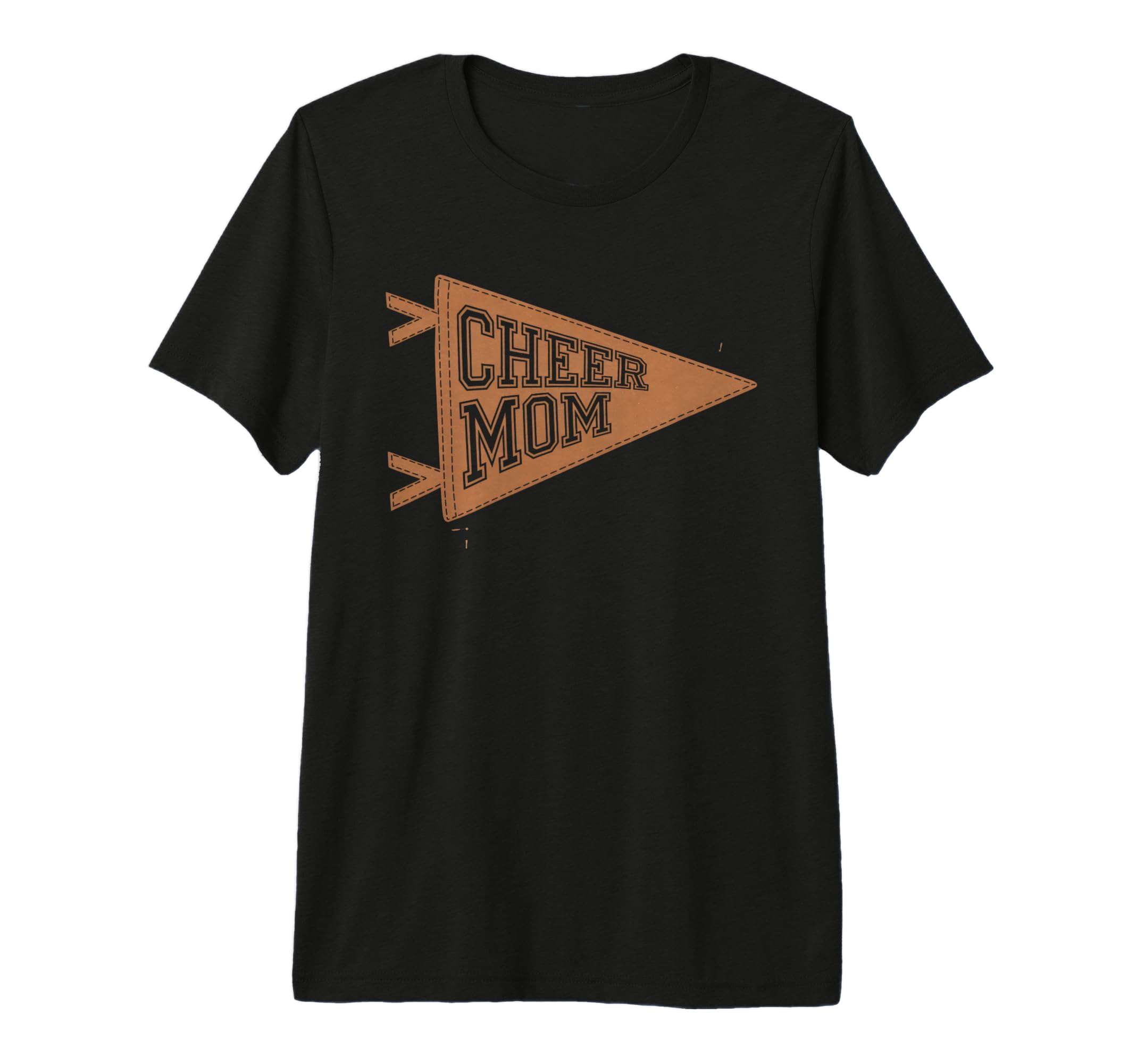 Cheer Mom Mother Bow Cheerleader Game T-Shirt - Custom Art Print Unisex - T-Shirt, Sweatshirt, Hoodie