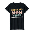 Softball Mom Vibes Softball Baseball T-Shirt - Trendy Graphic Unisex - T-Shirt, Sweatshirt, Hoodie