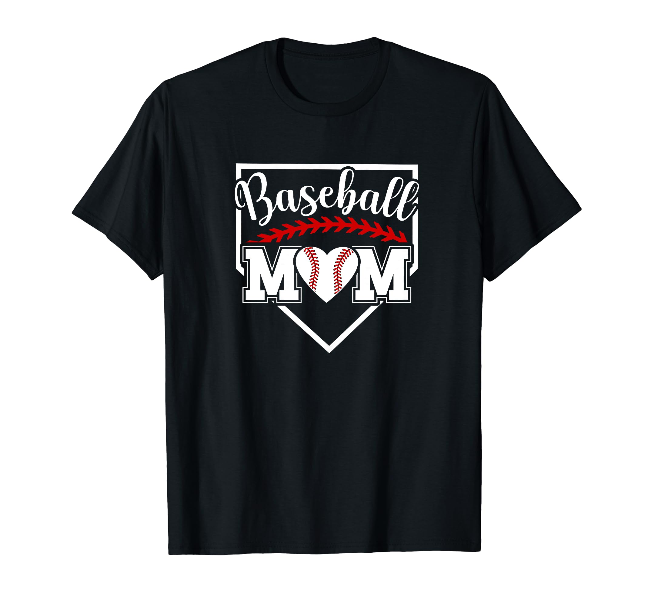 Baseball Mom Baseball Player Mom Baseball T-Shirt - Trendy Graphic Unisex - T-Shirt, Sweatshirt, Hoodie