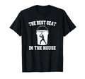Best Seat House Baseball Coach Life T-Shirt - Aesthetic Graphic for Adults - T-Shirt, Sweatshirt, Hoodie