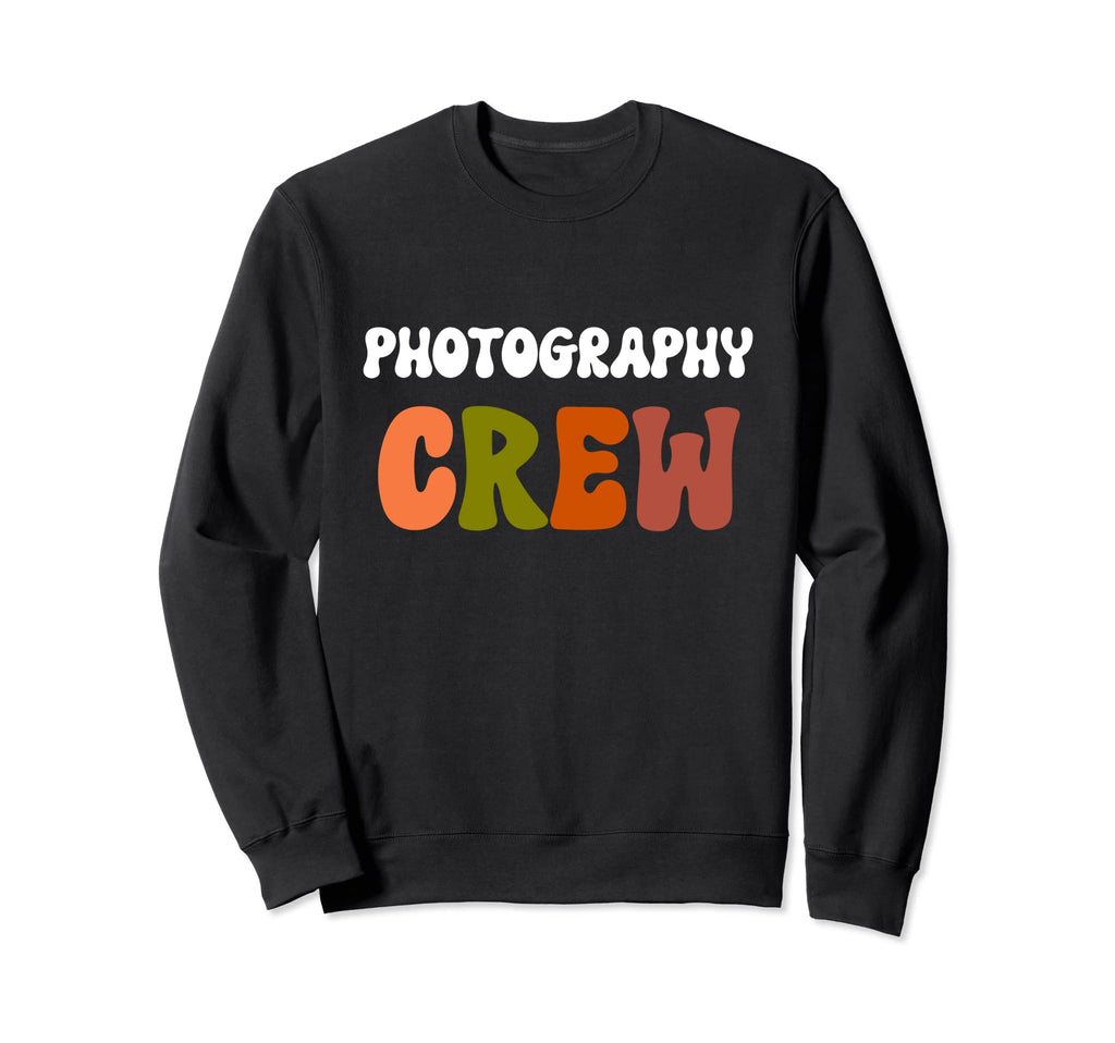 Photography Crew Team Matching Boho Sweatshirt - Custom Art Print Unisex - T-Shirt, Sweatshirt, Hoodie