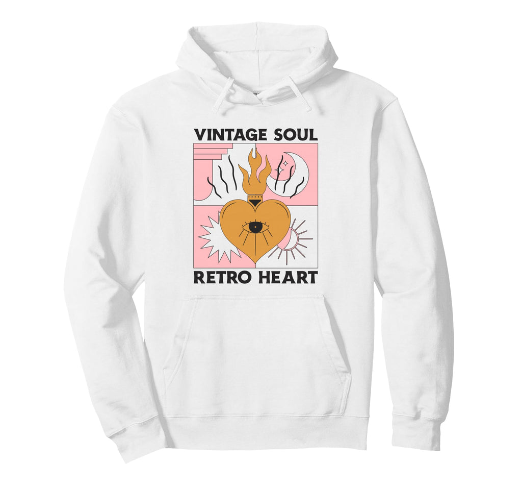 Soul Heart Boho Hoodie - Aesthetic Graphic for Adults - T-Shirt, Sweatshirt, Hoodie