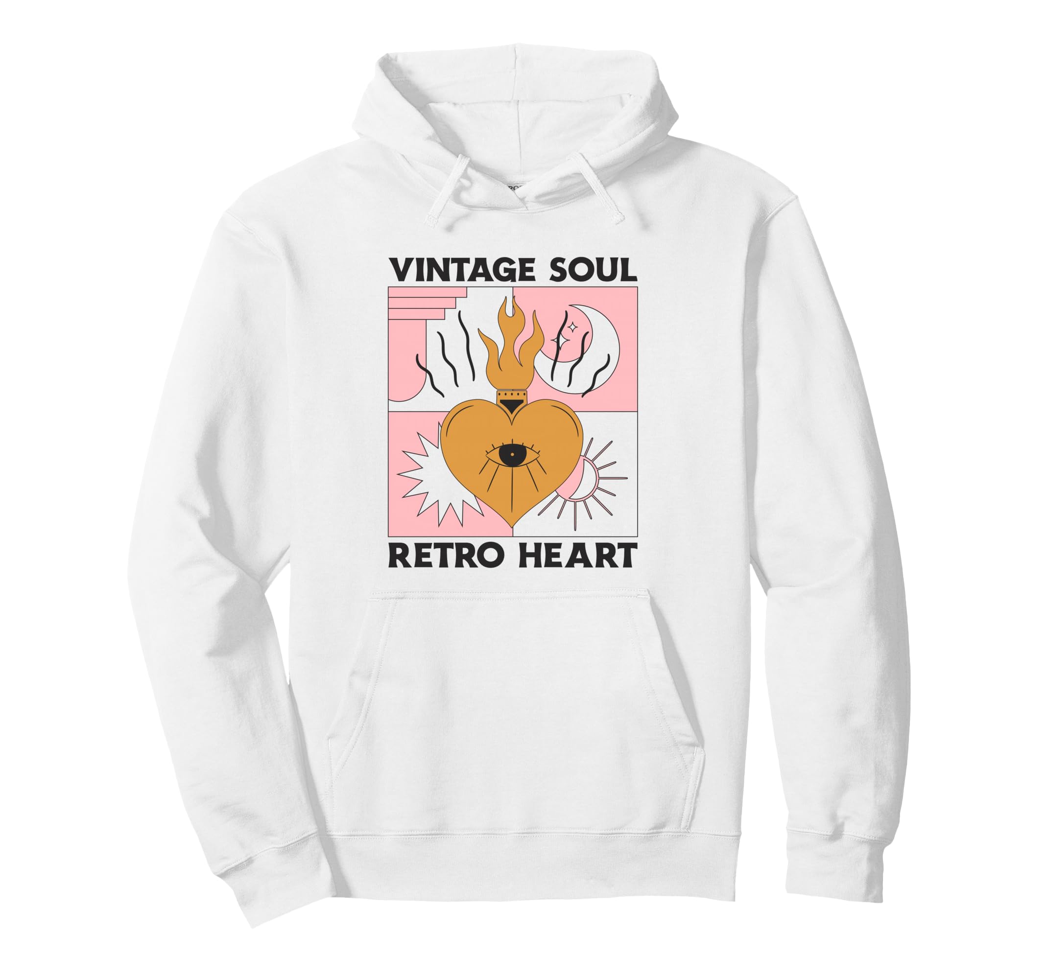 Soul Heart Boho Hoodie - Aesthetic Graphic for Adults - T-Shirt, Sweatshirt, Hoodie