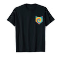 Rainbow Spiral Pocket Tie Dye T-Shirt - Aesthetic Graphic for Adults - T-Shirt, Sweatshirt, Hoodie