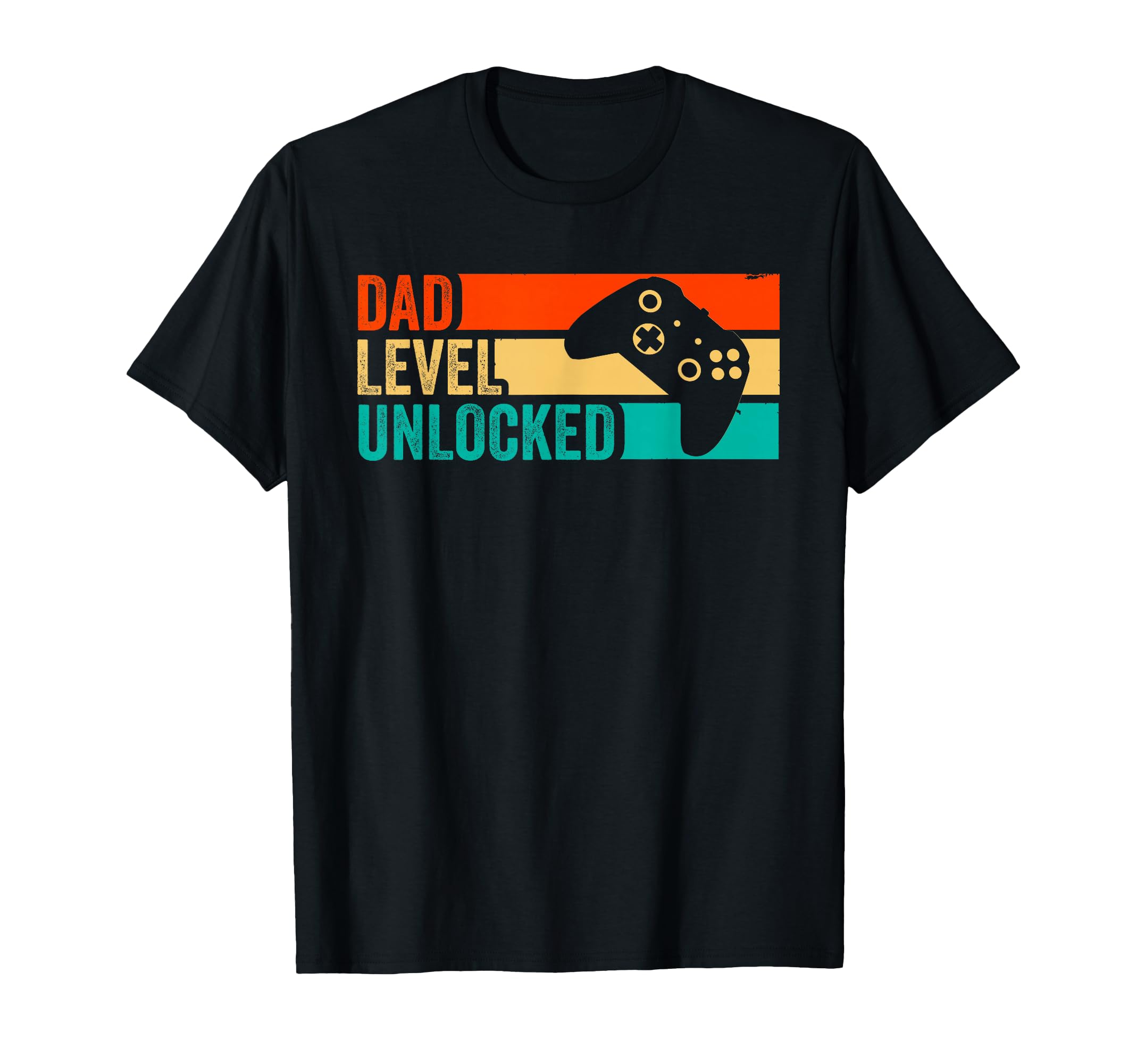 Dad Level Unlocked New Dad Gamer First T-Shirt - Graphic Print for Adults - T-Shirt, Sweatshirt, Hoodie