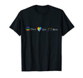 Peace Love Music Studio Designs T-Shirt - Streetwear Style Unisex - T-Shirt, Sweatshirt, Hoodie