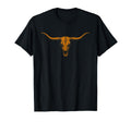 Cow Skull Cowgirl Cowboy Texas T-Shirt - Novelty Apparel Unisex - T-Shirt, Sweatshirt, Hoodie
