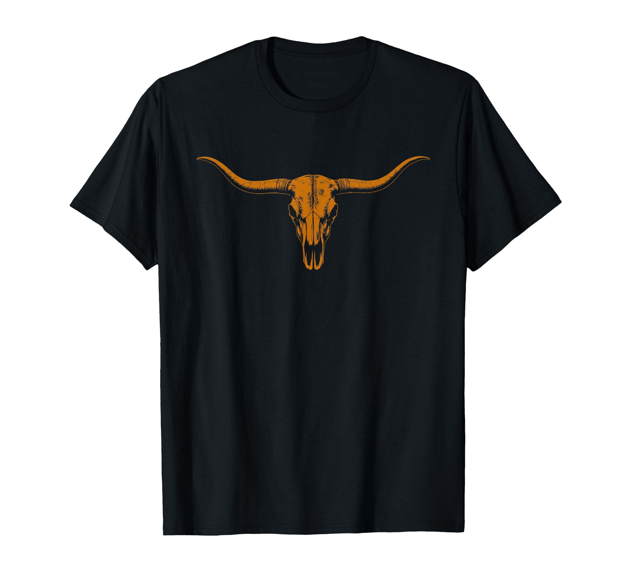 Cow Skull Cowgirl Cowboy Texas T-Shirt - Novelty Apparel Unisex - T-Shirt, Sweatshirt, Hoodie
