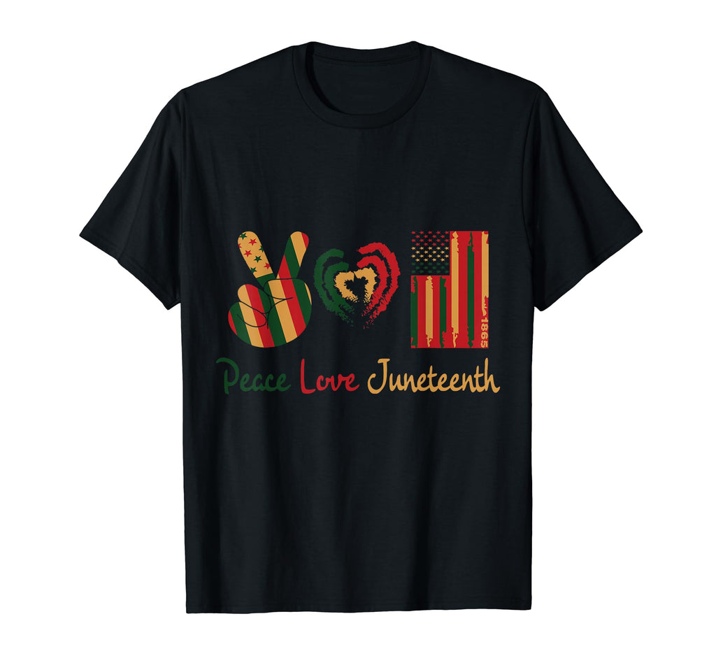 Peace Love Juneteenth Sweatshirt - Aesthetic Graphic for Adults - T-Shirt, Sweatshirt, Hoodie