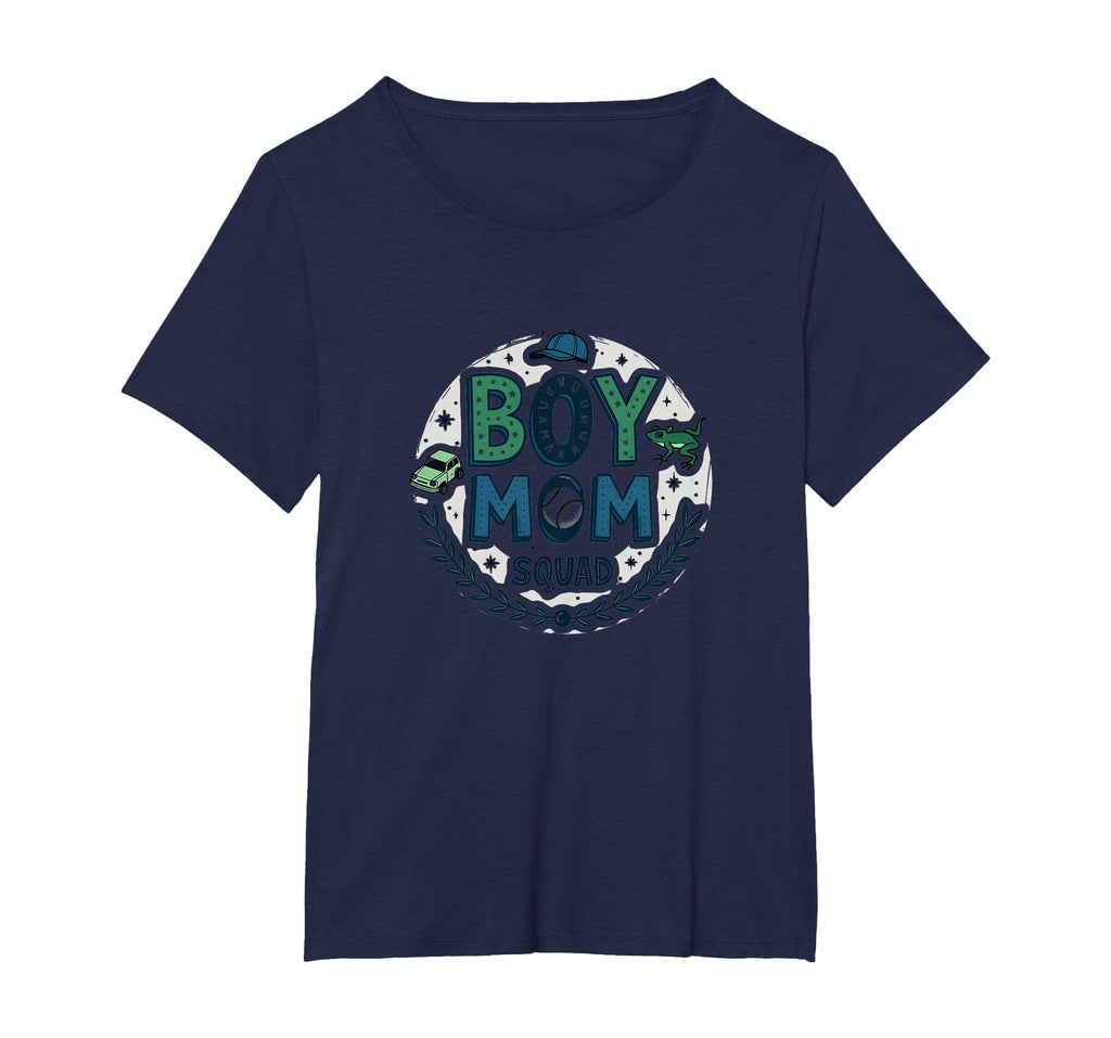 Mom Squad Proud Mama Baseball Cap T-Shirt - Custom Art Print for Adults - T-Shirt, Sweatshirt, Hoodie