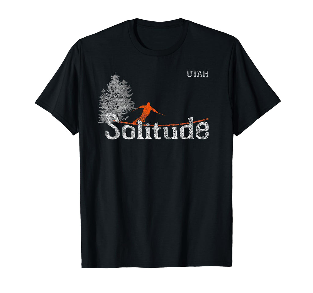 1980S Solitude Utah Skiing T-Shirt - Graphic Print Unisex - T-Shirt, Sweatshirt, Hoodie